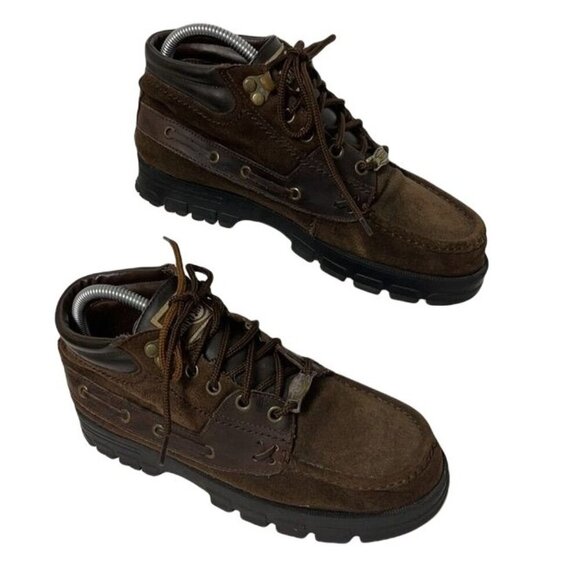 Earth CRICKET Hiker Boots Suede Leather Lace Up‎ Comfort Ankle Women's 8.5M - Picture 2 of 11